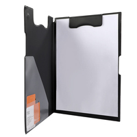 Carpeta Portapapeles Plegable A4 con Logotipo Personalizado, Carpeta de Presentación de Tapa Dura de PP con Bolsillo Interior, Material de Oficina
