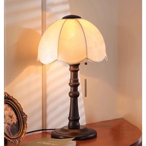 Lampe de table de style vintage français E26 LED, protection des yeux, salon, chambre, bureau, décoration d'ambiance - Product Image 1