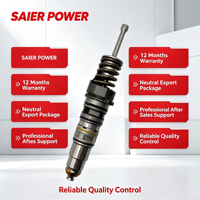 Ensemble d'injecteurs de carburant 4088301 4088327 4384260 pour moteur QSKX15
