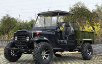 Mini-tracteur électrique tout-terrain (ATV) chinois, véhicule utilitaire léger (EV) pour petite ferme, 4 roues, avec benne de chargement, remorque agricole, chariot de plage, véhicule tout-terrain (UTV)