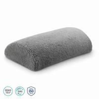 Coussin en mousse à mémoire de forme, coussin demi-cercle pour les jambes, support dorsal, coussin de récupération lente pour les jambes, pour lit, chaise, canapé, appui-tête et coussin de dossier