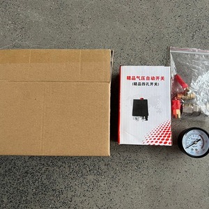 สวิตช์แรงดัน 220V IP54 สี่รูสำหรับอุปกรณ์เสริมคอมเพรสเซอร์แบบลูกสูบ - Product Image 1