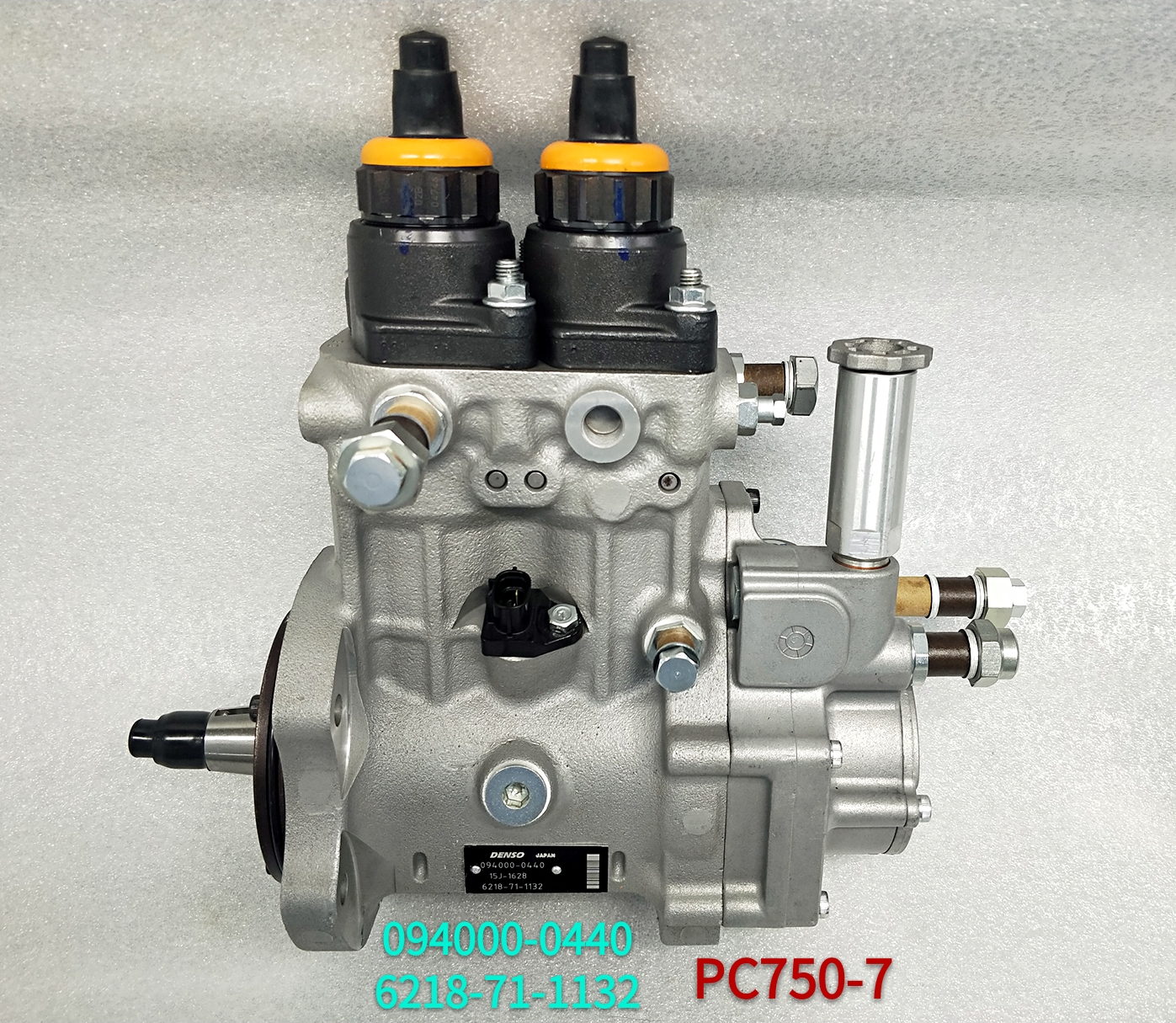 High Pressure HP0 Fuel Injection Pump 094000-0440 Excavator Common Rail  Fuel Pump 6218-71-1132 For KOMATSU PC750-7 6D140E