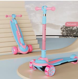 Patinete de Metal de 3 Ruedas DomeRide Babe para Niños de 3 a 14 Años, Niños y Niñas, con un Solo Pedal - Product Image 6