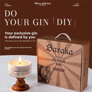 Kit <span class=keywords><strong>de</strong></span> fabrication <span class=keywords><strong>de</strong></span> <span class=keywords><strong>gin</strong></span> Baraka DIY 500ml*2 bouteilles 40%vol à base <span class=keywords><strong>de</strong></span> vodka avec 10 types d'épices naturelles - Product Image 5