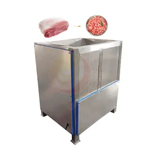 New 300 Kg/H Heavy Duty SUS 304 Meat Grinder Machine for Industrial Manufacturing and Restaurant Use with Reliable Motor