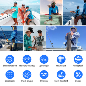 승화 된 디자인의 낚시를위한 성인과 어린이를위한 통기성 대나무 카모 까마귀 - Product Image 5