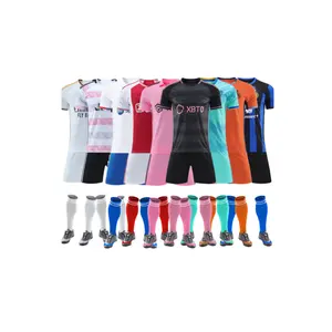 New Soccer Clothes suit Adult Children's Jersey Competition Team Clothes Training Clothes Short Sleeve Sportswear Club