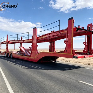 ORENO Promotion : Semi-remorque porte-voitures en acier robuste, fournie directement par l'usine chinoise, capacité de charge >30000kg, 12500mm - Product Image 1