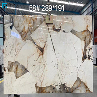 Prix direct usine – Dalle de granit Patagonia de luxe translucide, Onyx blanc Pandora pour mur de fond, escalier et sol