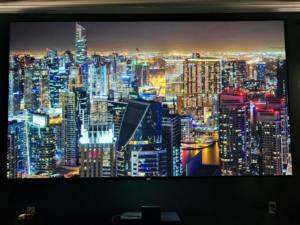 Pantalla de Proyección UST ALR/CLR de 100 Pulgadas Wupro/OEM con Ganancia Mejorada para el Hogar, Pantallas de Proyección 4K UHD BSP, Gallery-BSP-100" Pantalla ALR UST - Product Image 3
