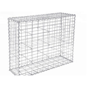 Cage décorative en pierre d'acier galvanisé 100x50x50 <span class=keywords><strong>Cm</strong></span> - Product Image 2