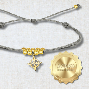 Unisex braccialetti fatti a mano con perline regolabili in filo cerato in acciaio inossidabile Charm minimalista albero Design Design regalo per le donne - Product Image 5