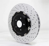 Disco de Freno de Aleación de Alto Contenido de Carbono de 2 Piezas, Rotor Delantero de 380 mm para GTR Juke Altima OEM #   40206jf20A