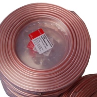 Tube de cuivre AC en spirale de 1/2 50m pour climatisation