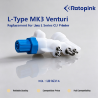 Ratopink LB16314 L-Type MK3 Venturi, Remplacement pour l'imprimante CIJ Linx série L