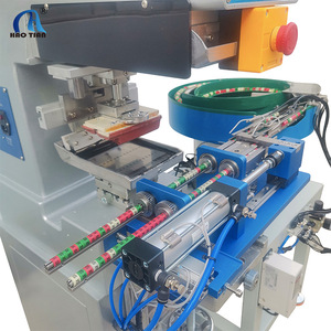 Haotian Pad <b>Printing</b> <b>Machine</b> P-150S1C Monochrome Ink Pneumatic Drive For Plastic Labels Etching - Product Image 2