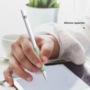 กระเป๋าซิลิโคนฝาครอบป้องกันสําหรับดินสอ <span class=keywords><strong>Apple</strong></span> 1 2 ป้องกันรอยขีดข่วนหน้าจอสัมผัสปากกาสําหรับดินสอ iPad 1nd 2nd อุปกรณ์เสริม - Product Image 3