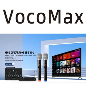 Hỗ trợ TV UHF không dây 16 kênh năng động không dây Microphone Karaoke Mixer tất cả các âm thanh mixer trong một Mic Karaoke Mixer hệ thống - Product Image 3