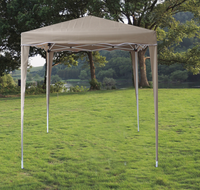 Carpa Gazebo en Oferta, 300x300cm, para Exteriores, Todas las Estaciones, Impermeable, Techo de Poliéster PA, Estructura de Acero, Plegable y Portátil, para 6-8 Personas