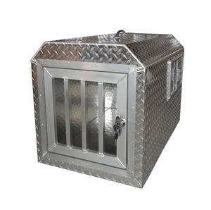 Ulaşım için kilit köpek durumda ile yüksek kalite alüminyum elmas plaka köpek kafesi - Product Image 2