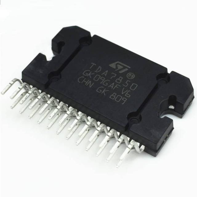 100% Original 8V TDA7850 TDA 7850 ZIP25 AB Class Audio Amplifier Chip TDA7850 for Car Audio Automotive