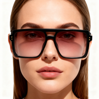 Lunettes de soleil unisexes vintage pour pilote d'avion, verres personnalisés de créateur, miroir antidérapant, tendances, vente en gros d'usine, lunettes de soleil tendance