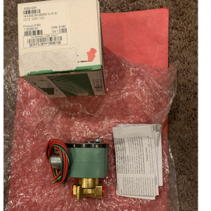 High Performance New Red Hat Solenoid 8262H265 1/4" X9/32 <strong>Norm</strong>. OPEN 110/120V 50/60 hz Industrial Use - Product Image 1