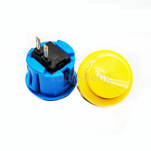 Cho <span class=keywords><strong>Arcade</strong></span> Trò Chơi Giao Diện Điều Khiển Bộ Dụng Cụ 30Mm <span class=keywords><strong>Arcade</strong></span> Trò Chơi Nút Bl Loại Thẻ Push Button Chuyển Đổi Nút - Product Image 2