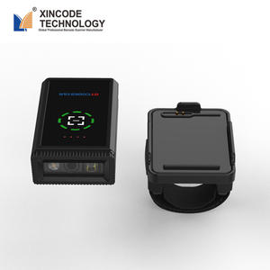 Lecteur de codes-barres sans fil Xincode 1D 2D QR avec Bluetooth, <span class=keywords><strong>mini</strong></span>-scanner portable à porter au doigt, lecteur de codes-barres pour l'inventaire - Product Image 4