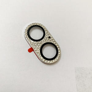 <span class=keywords><strong>Objectif</strong></span> de caméra en aluminium diamant brillant livraison rapide avec verre pour <span class=keywords><strong>iphone</strong></span> 16/16plus - Product Image 4