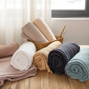 Couverture pour bébé en mousseline, chaude et confortable, 100 <span class=keywords><strong>coton</strong></span> biologique, en stock ou sur mesure - Product Image 1