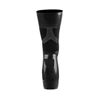 Manchon de compression sportif sans couture antidérapant en silicone pour genou, pour femmes et hommes, idéal pour l'arthrite