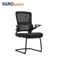 Chaise de bureau ergonomique de direction à dossier mi-haut en maille EGROspace pour réunions, vente en gros directe usine