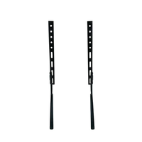 Support de télévision universel en acier avec support mural pour téléviseur LCD/LED, pour écran plat de 14 à 42 pouces, VESA 100-300 mm, capacité de charge de 25 kg