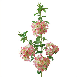 Arrangement floral artificiel Yihua en soie rose et blanche, décoration moderne pour la maison, présentation en vase - Product Image 5
