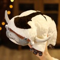 Poupée en peluche mignonne couleur gaz 6 pieds volante brute descendant puissance divine taureau divin Appa jouets en peluche