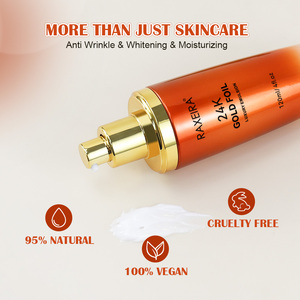 OEM/ODM 24k feuille d'or émulsion collagène lotion pour le <span class=keywords><strong>visage</strong></span> <span class=keywords><strong>crème</strong></span> éclaircissante 24k or <span class=keywords><strong>crème</strong></span> émulsion de luxe - Product Image 6