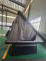 Tente de toit rigide pliable quatre saisons en aluminium, imperméable, en tissu polyester écologique, pour pick-up, type Tenda Camper