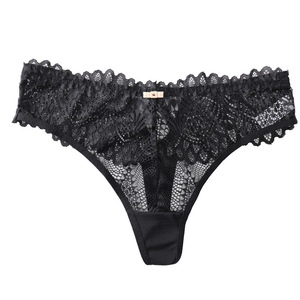 Pantalones Sexys de Alta Gama en Oferta, Tangas de Encaje, Ropa Interior Femenina Transparente, Tangas Cruzadas - Product Image 5