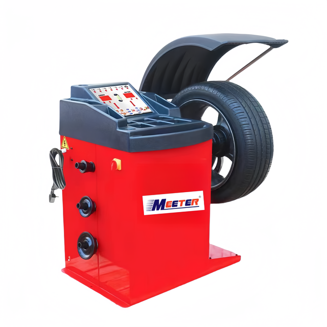 High-Precision Automatic Wheel Balancer with 1g Precision 10"-24" Rim Diameter 90kg Max Wheel Weight & 0.25-0.35kW Motor Power