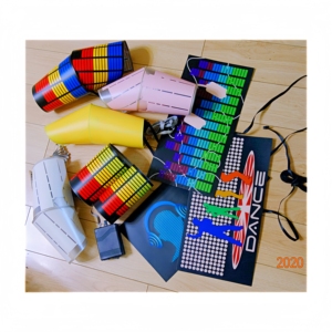 Adesivi per Auto EL 700x150mm con Modalità Lampeggiante Controllata dalla Voce, Montaggio Superficiale per Parabrezza Auto, Lampeggiante con Musica per Attirare gli Ospervoidi - Product Image 1