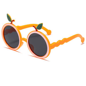 Lunettes <span class=keywords><strong>de</strong></span> <span class=keywords><strong>soleil</strong></span> pour enfants en forme <span class=keywords><strong>de</strong></span> pomme, 2026, logo personnalisé OEM pas cher, lunettes <span class=keywords><strong>de</strong></span> <span class=keywords><strong>soleil</strong></span> pour bébés UVA/UVB/UVC, vente en gros - Product Image 3