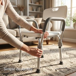 Sièges de bain et tabourets de <span class=keywords><strong>douche</strong></span> polyvalents et multifonctionnels de Keling Medical, adaptés à toutes les douches - Product Image 1