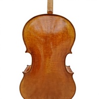 Handmade Professional Cello Instrument Hard Case Brazil Wood Bow Matte Dark Red Brown Color Spruce Maple Face Aluminum Strings