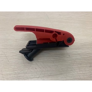 Manija de liberación del capó del motor Mercedes-Benz, roja, ABS, de clip, 1248800320, para reemplazo y reparación - Product Image 4