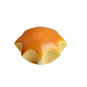 Jouets anti-stress mignons en forme de petit pain soufflé, jouets squishy en PU réalistes en forme de pain, jouets à presser à remontée lente pour cadeaux - Product Image 4