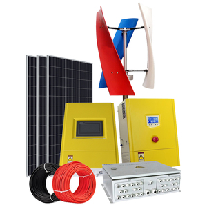Household H-type Wind Small Wind Solar Hybrid <b>Power</b> Vertical Generation System HVGS-5KW Wind <b>Generator</b> - Product Image 3