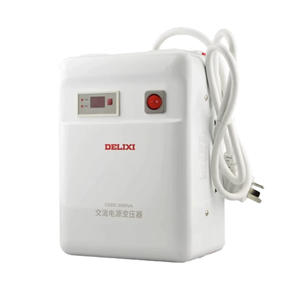 MT-CDDZ-F-2000VA 110V/220V หม้อแปลงไฟฟ้าแบบสเต็ปอัพ/สเต็ปดาวน์ 2000VA เฟสเดียว 50/60Hz ตัวแปลงไฟ AC จอแสดงผล LCD ป้องกันความร้อนเกิน 200V - Product Image 2