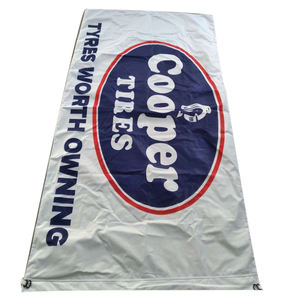 Vente en gros de bannières de baseball des cavernes drapeaux des <span class=keywords><strong>Mets</strong></span> de New York nouvelle impression numérique pour les fans de l'automobile et de l'assurance - Product Image 6